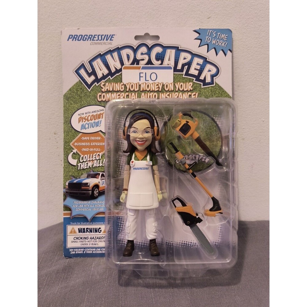 Landscaper Flo Figure 2015 Progressive Commercial Sealed